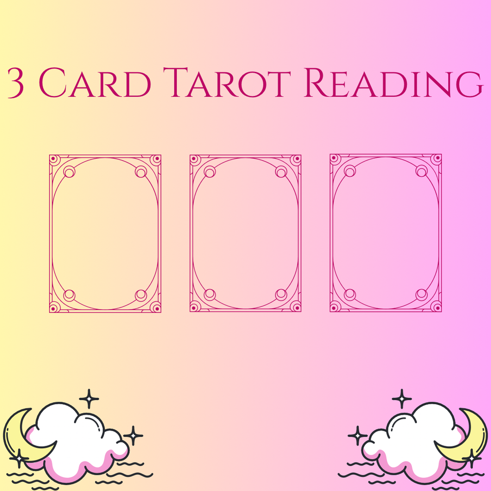 3 Card Tarot Reading (Private Video) 